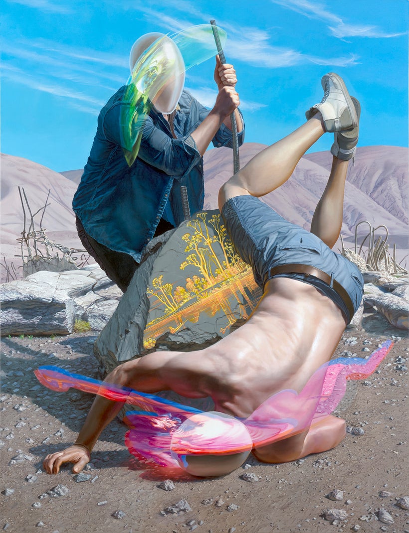 The Behold, 50” x 38” Oil on linen