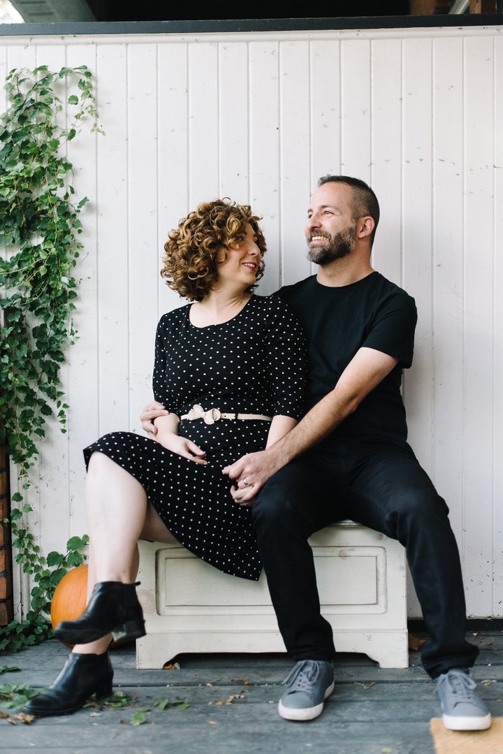 <p>Stephen and Wendy, age 36</p>