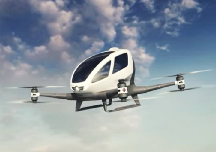 After many test flights of the Ehang 184 driverless drone taxi, it is scheduled to be introduced in Dubai this July.