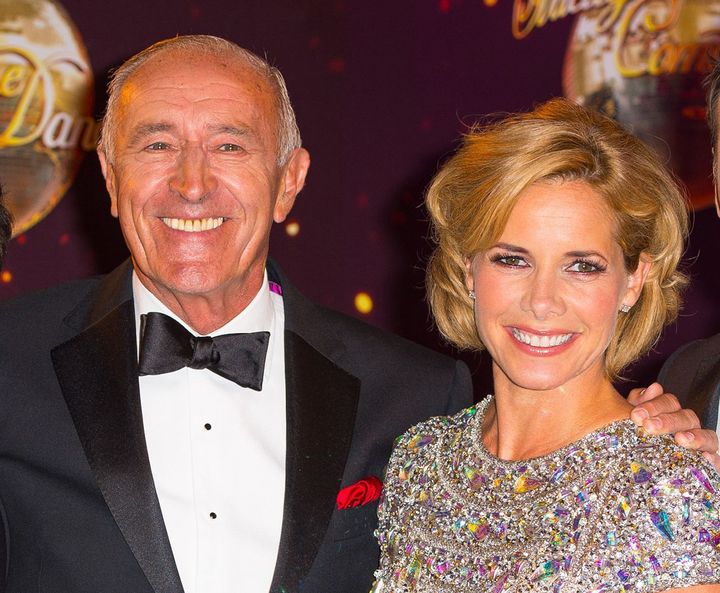 Darcey Bussell with former 'Strictly Come Dancing' judge Len Goodman