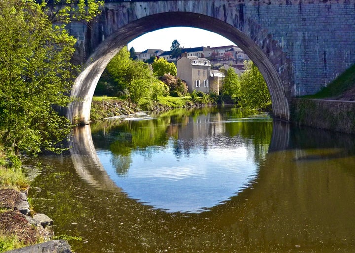 The river Thouet on a Summer day