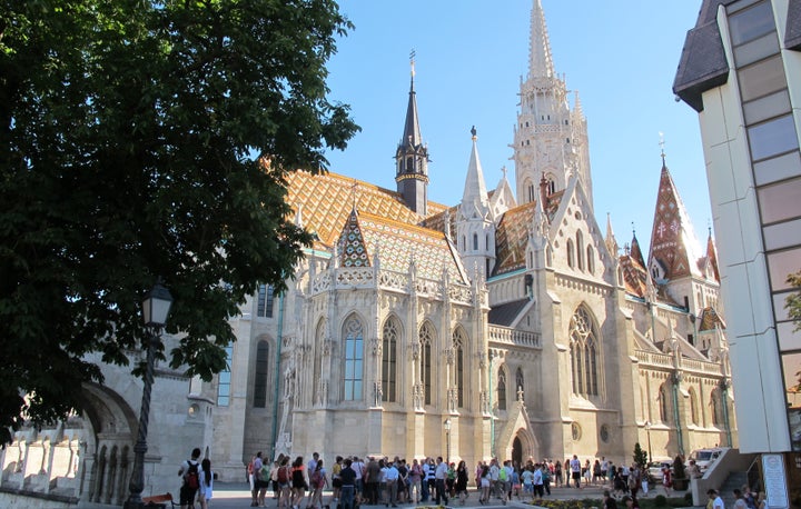 The Matthias Church’s romanesque and gothic revival architecture stands in contrast to its interior embellishments by two late 19th century Hungarians.