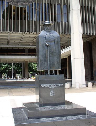 The Father Damien Statue, Hawaii