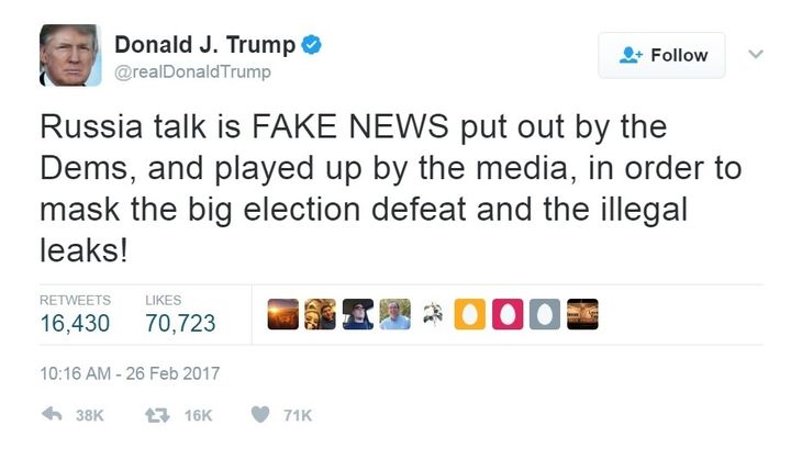 President Trump Is Right There Is Too Much Fake News Huffpost 
