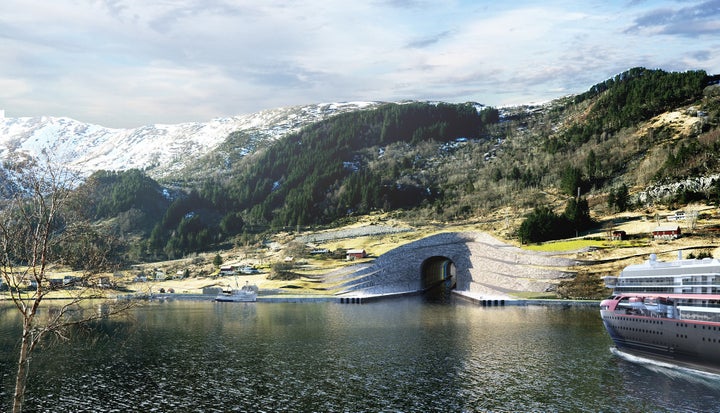 norway's cruise ship tunnel plan