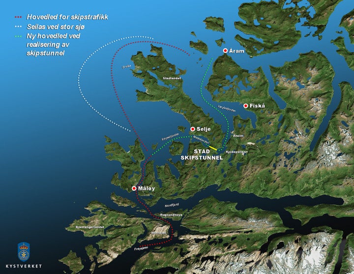 norway's cruise ship tunnel plan