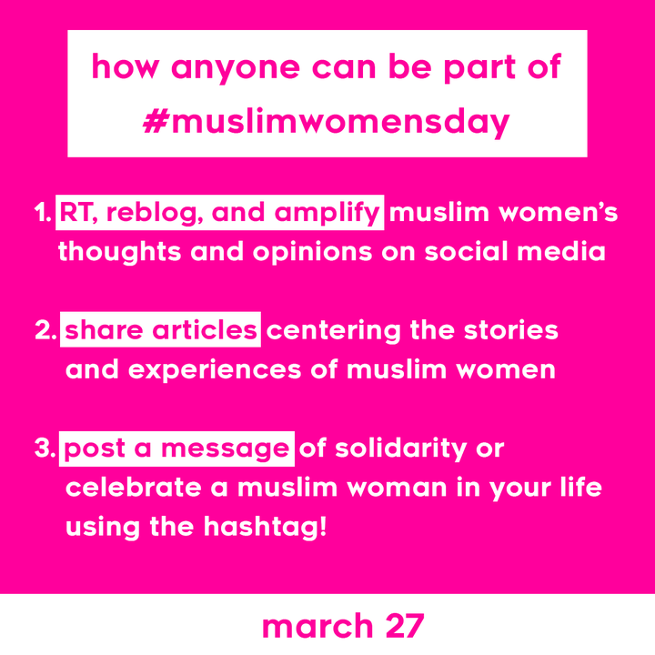 Why We Need A Muslim Women’s Day HuffPost UK Women