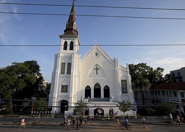 The Emanuel AME Church in Charleston, S.C..