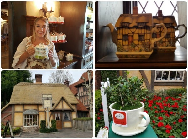 Tea with Sophie in the “United Kingdom.”