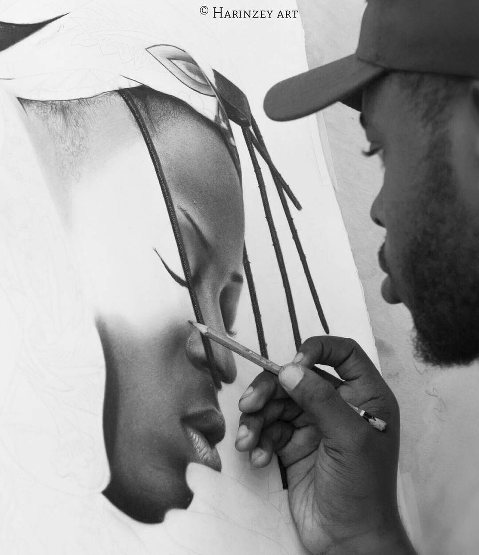 Hyperrealistic Portraits by Artist Arinze Stanley Reflect the