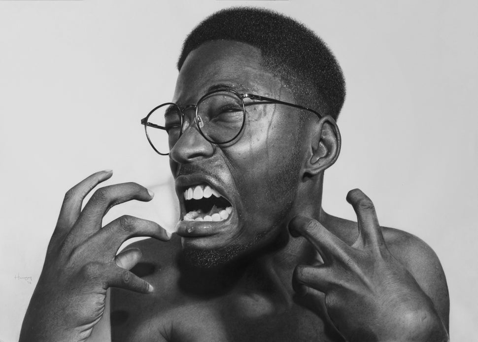 Hyperrealistic Portraits by Artist Arinze Stanley Reflect the