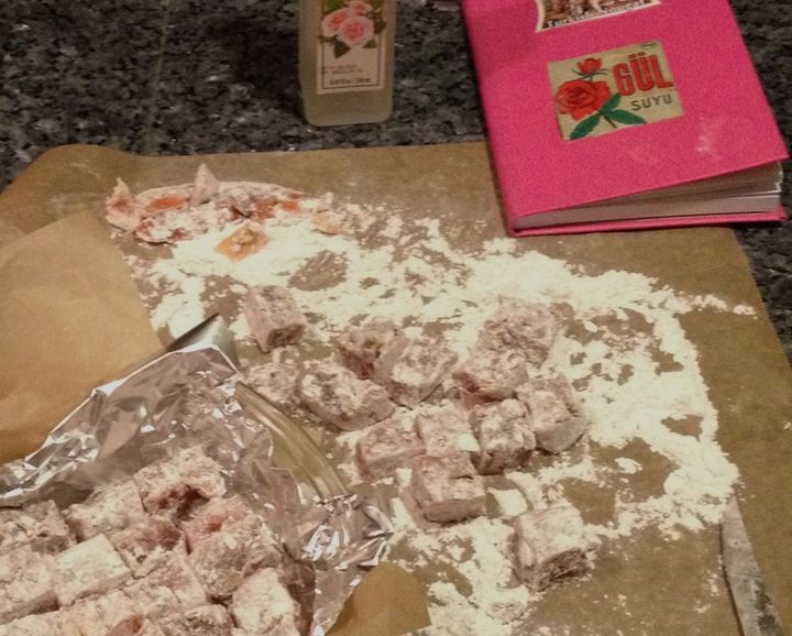 Click here for the Turkish Delight recipe.