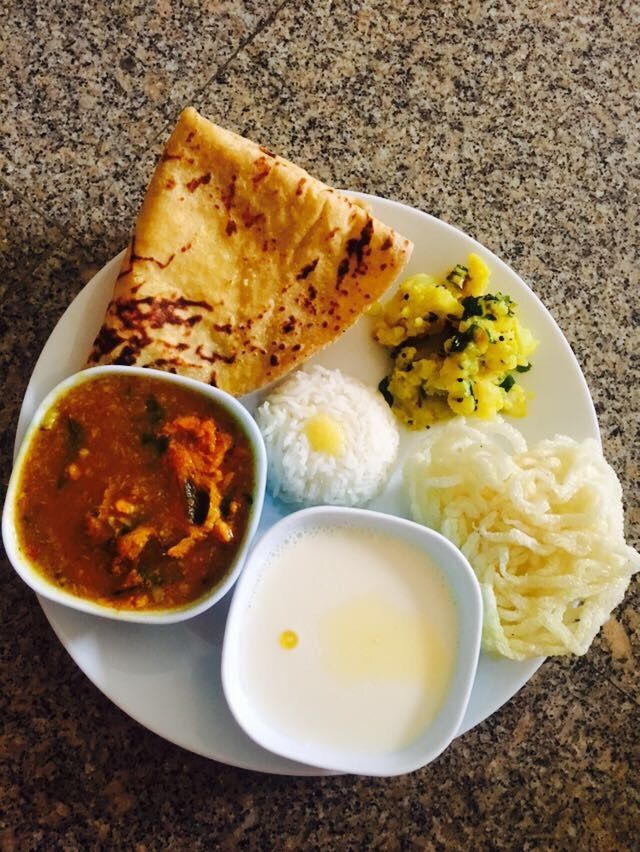 A Holy meal for Holi