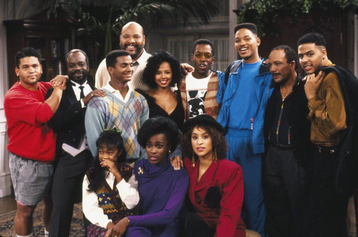 A publicity still from a 1990 episode of "The Fresh Prince of Bel-Air."