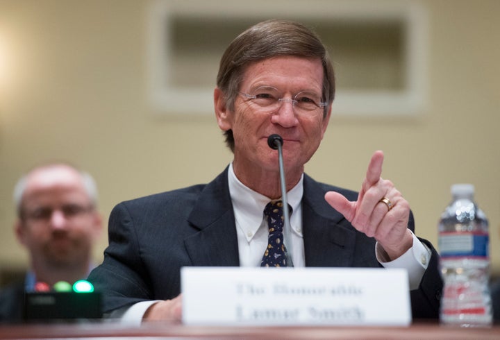 Rep. Lamar Smith (R-Texas), chairman of the House Science, Space, and Technology Committee, in 2013. 