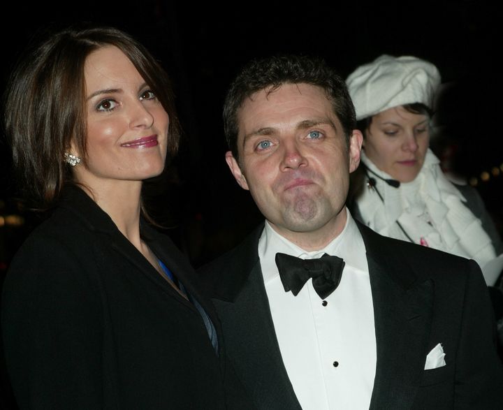 Tina Fey and husband Jeff Richmond at a benefit in 2003.