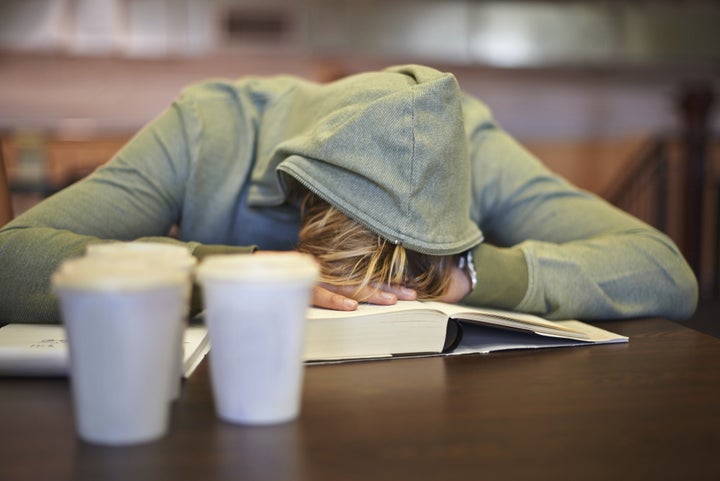 An estimated 90 percent of American high school students are chronically sleep-deprived, according to a 2014 survey.