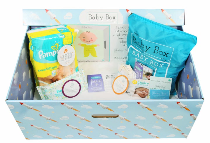 An example of what an Alabama baby box will look like. 