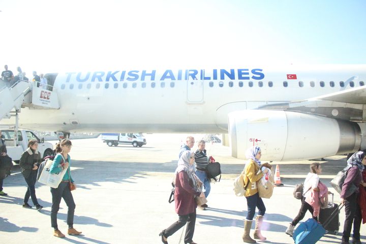 Turkish Airlines - one of nine airlines on the U.S. electronics ban