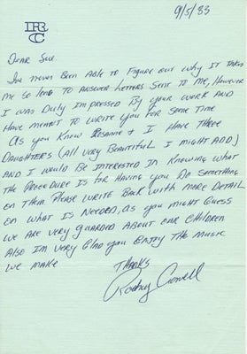 <p><em>I still have the letter he sent me.</em></p>