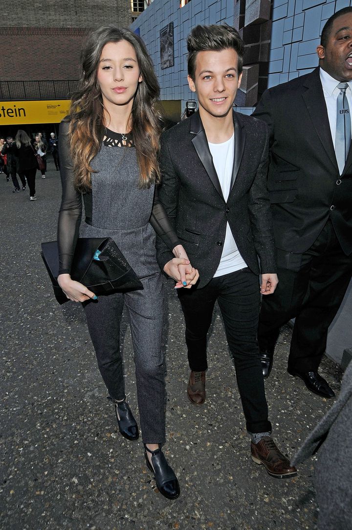 Louis Tomlinson and Eleanor Calder, pictured together in 2013