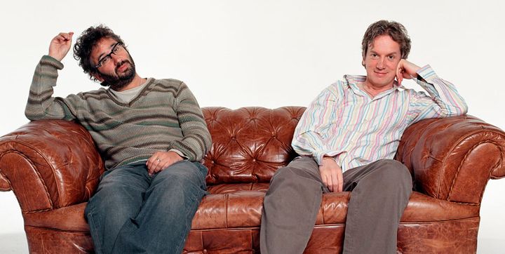 David Baddiel and Frank Skinner relished the spontaneous nature of their show