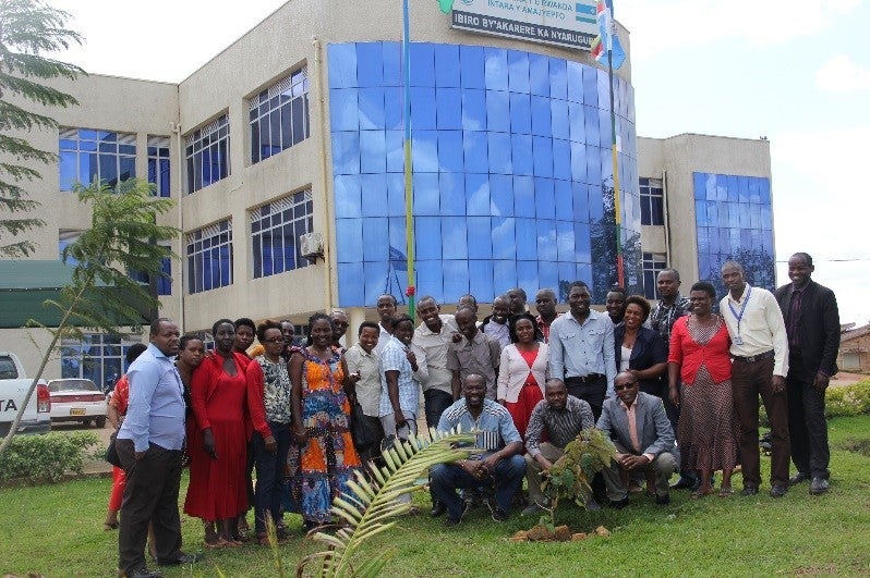 Nyaruguru District community mobilization team.