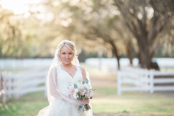 The beautiful bride.