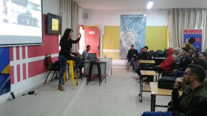 Tribe of Why’s Imane on tour of universities across Morocco