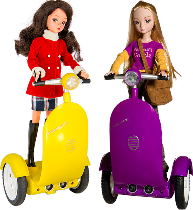 <p><strong>SmartGurlz, the world’s first coding robots for girls.</strong></p>