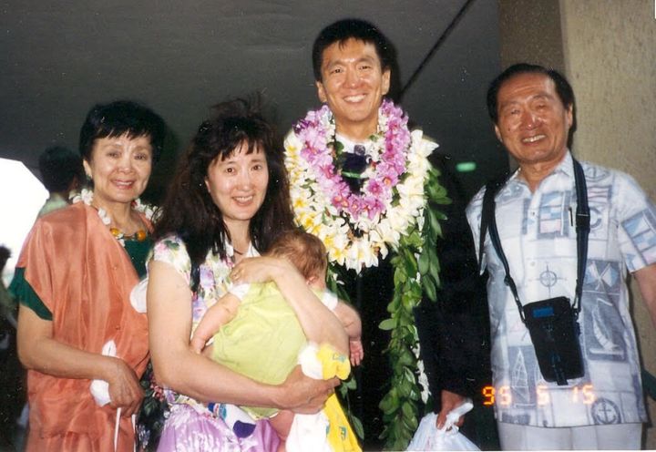 Attorney General Douglas Chin after he graduated from law school at the U