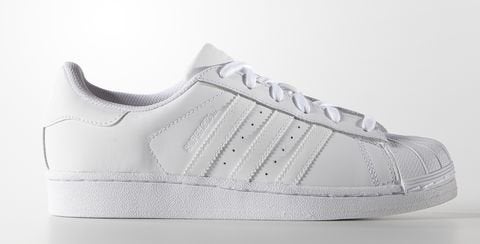 Adidas women's leather Superstar shoes, $80 at Adidas.com