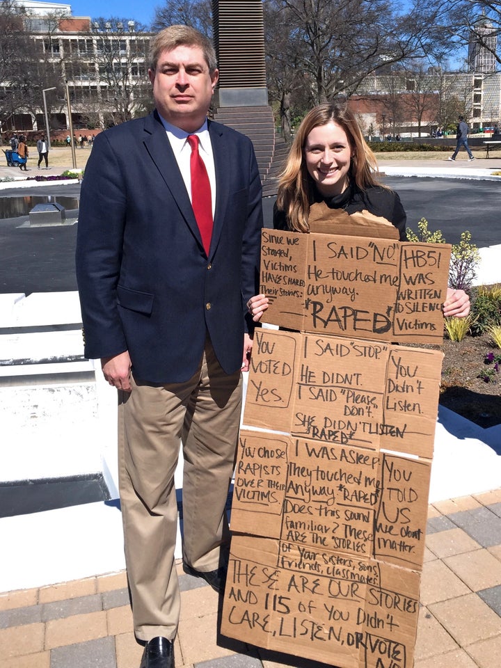 <p>S. Daniel Carter and Grace Starling. March 3, 2017.</p>