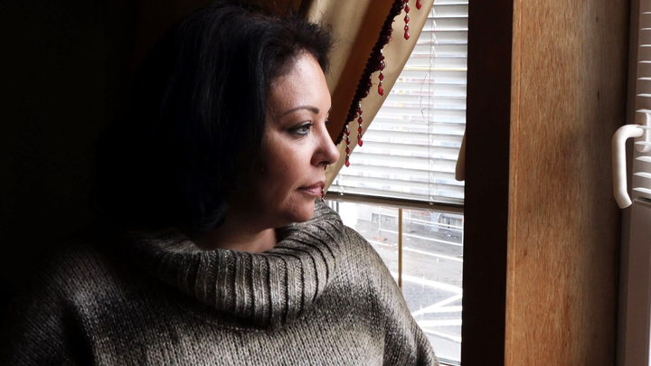 <em>Saliha Ben Ali’s story is told in the documentary “The Empty Room.”</em>