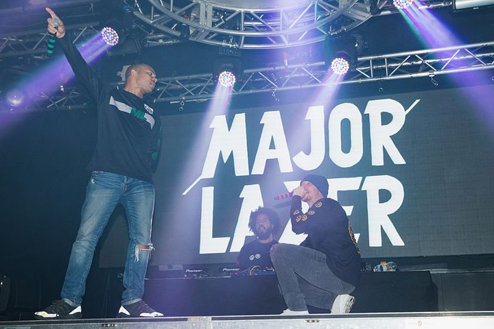 Major Lazer at Park City Live's Snow Fest.