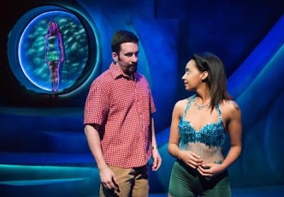 William Giammona (Luke) and April Deutschle (Gaby) in a scene from <strong><em>Everything That's Beautiful</em></strong>