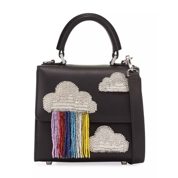 Micro Alex Cloud Fringe Bag, Les Petits Joueurs $1010