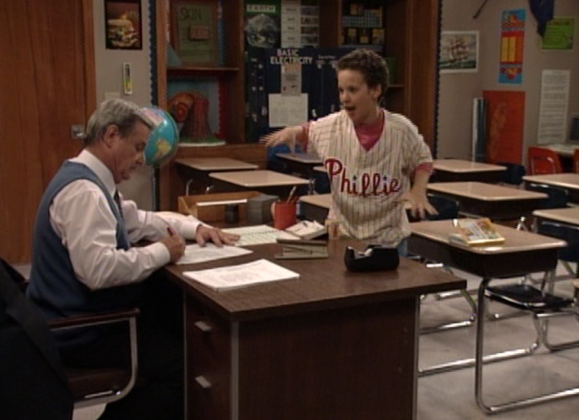 Cory Matthews (played by Ben Savage) in 'Boy Meets World'.