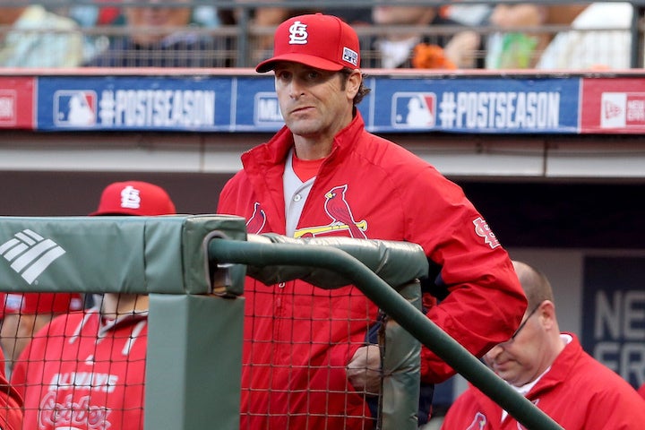 Mike Matheny, the manager for the St. Louis Cardinals.