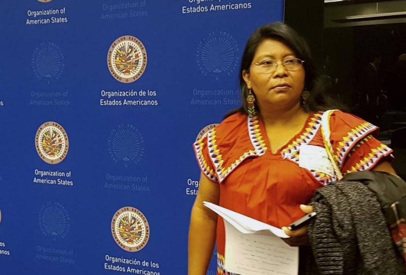 <em>Weni Bagama in Washington, D.C. (GSR photo / Gail DeGeorge)</em>