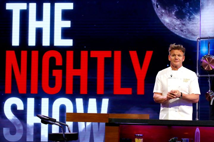 Gordon Ramsay is current host of 'The Nightly Show'