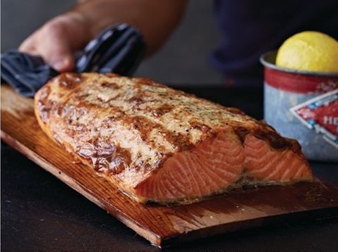 Planked Salmon from Man Made Meals