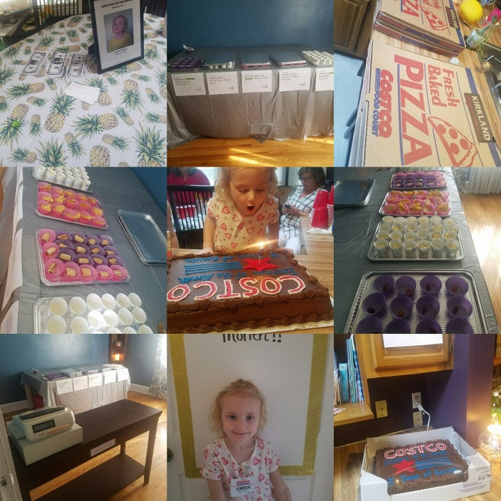 Kimber Walker loves Costco so much, she made it her birthday party theme.