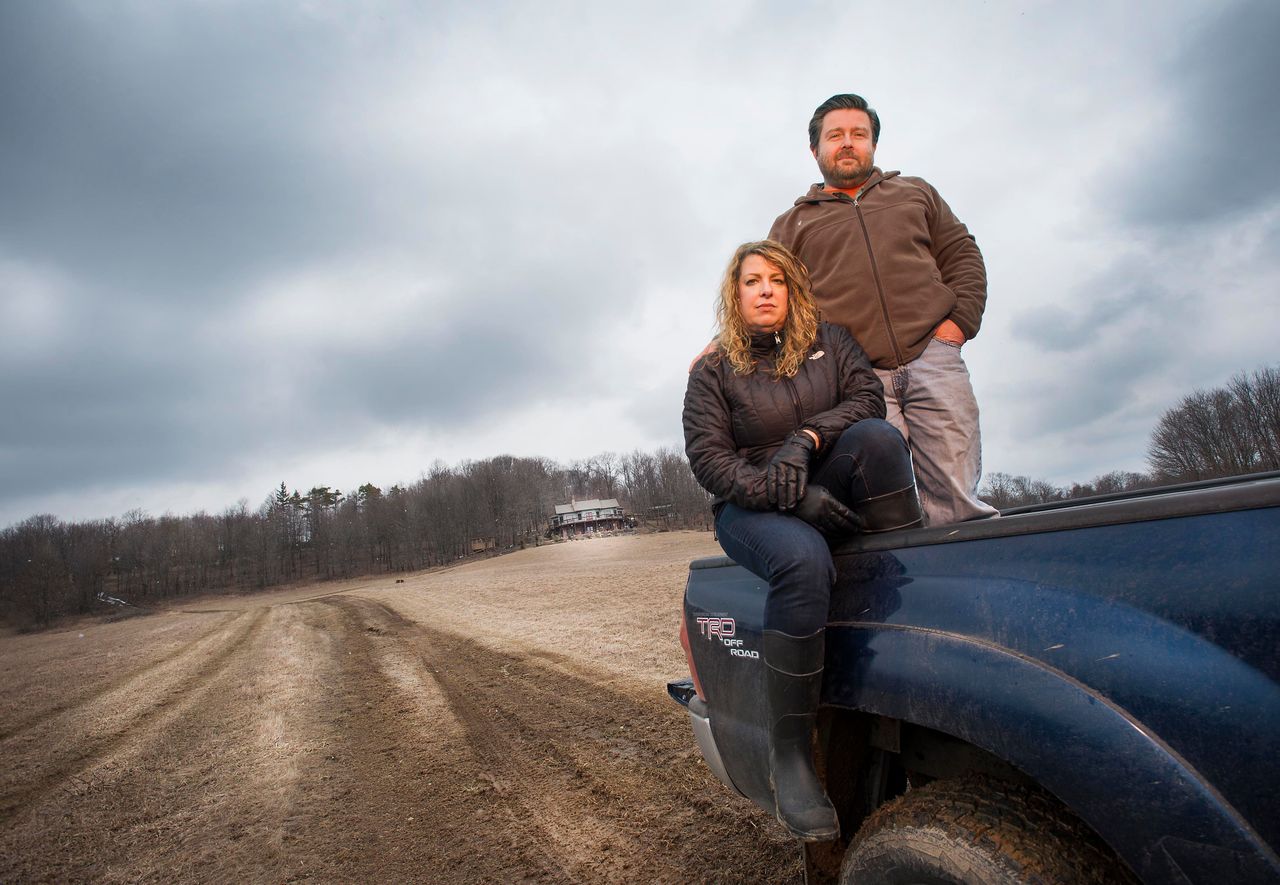 Stacy and Mark Long are fighting Pennsylvania General Energy's plan to convert an old well into an injection site for wastewater from the hydraulic fracturing process.