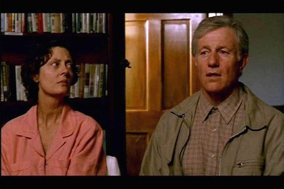 Susan Sarandon watches Raymond J. Barry’s poignantly grieving father in Dead Man Walking 