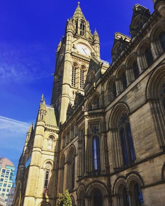 <p>Manchester Town Hall</p>