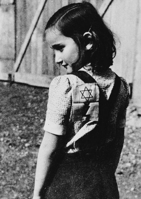 Jewish girl, Jasenovac concentration camp, Croatia.