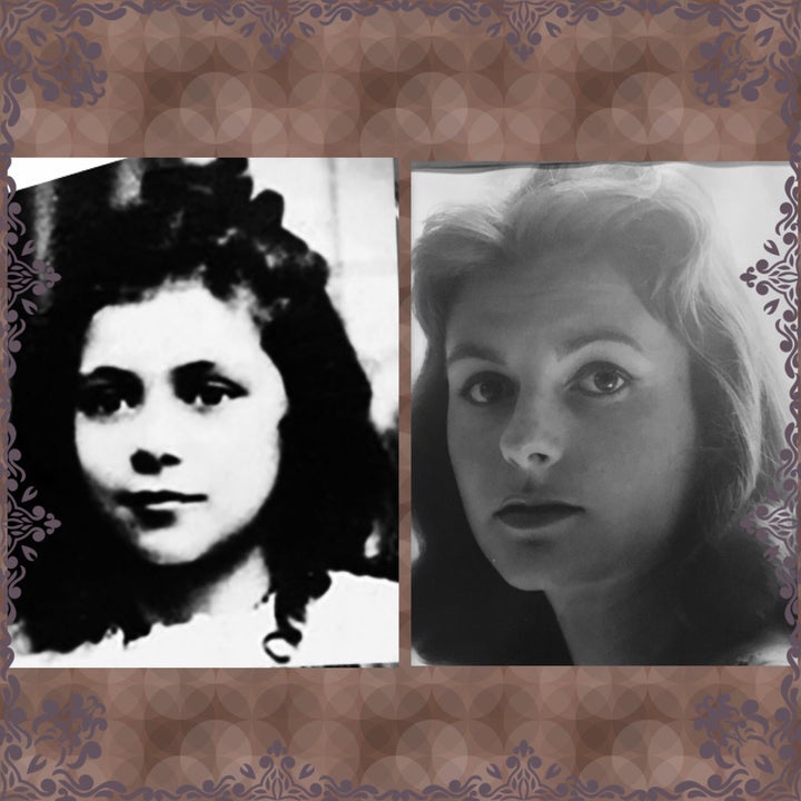 <p>Sherman’s mother Lilian on the left at 14 years old (The year she cut her hair and became a runway model) and a formal photo of Sherman’s wife Joan at 20 years old</p>