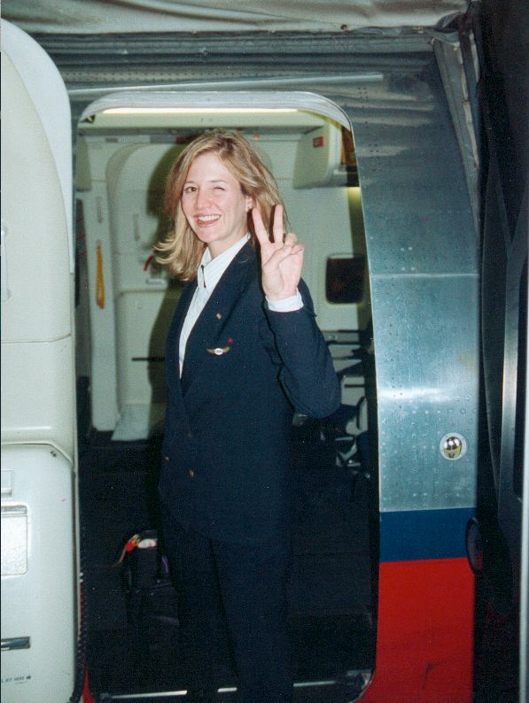 Christine flew for USAirways from 1989-1996