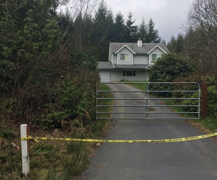 Authorities said an intruder was fatally shot after he was found taking a shower inside this Washington state home on Saturday.